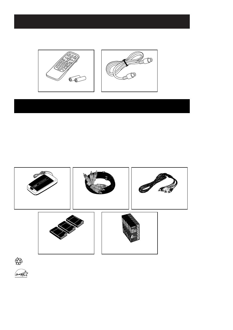 Upplied, Ccessories, Ptional | Philips VRB611AT User Manual | Page 56 / 56