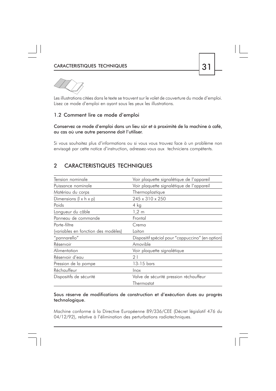 Philips SAECO GRAN CREMA DE LUXE CUL SIL SIN010 User Manual | Page 31 / 92