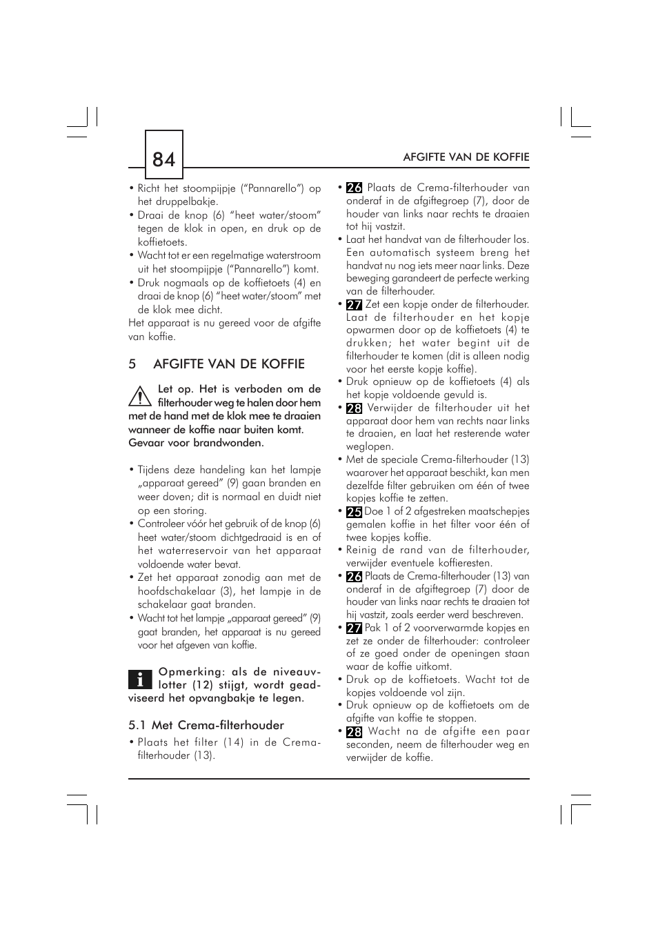 Philips SAECO GRAN CREMA DE LUXE CUL SIL SIN010 User Manual | Page 84 / 92