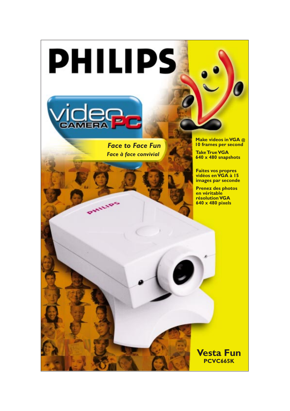 Philips PCVC665K99 User Manual | 3 pages