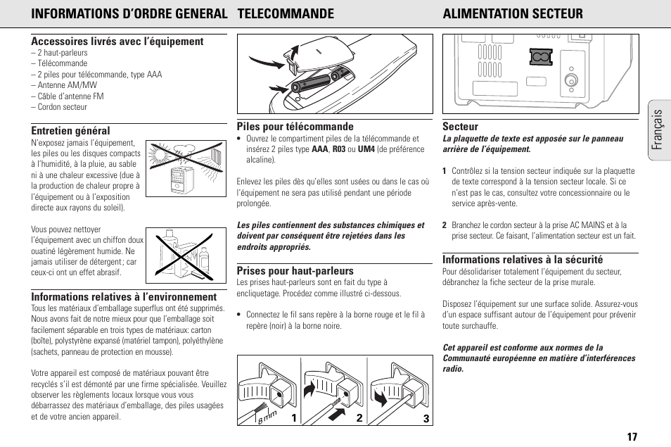 Philips MC145C-37 User Manual | Page 17 / 148