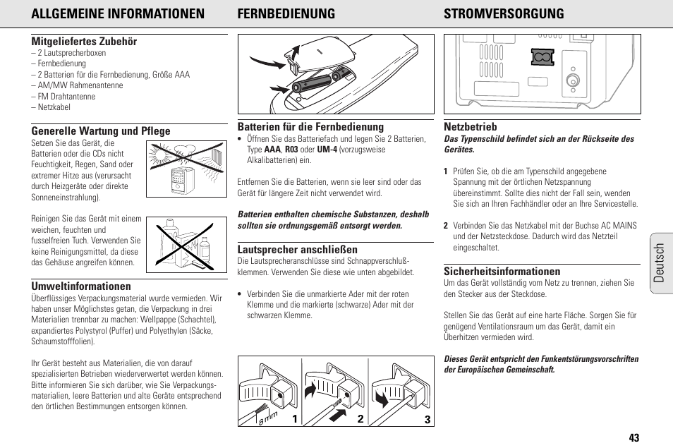 Philips MC145C-37 User Manual | Page 43 / 148