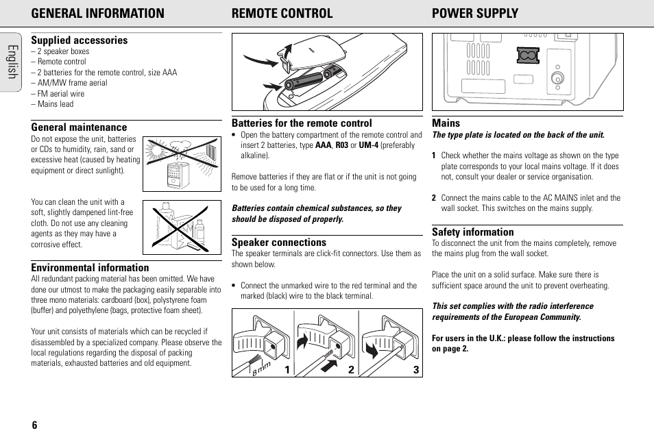 Philips MC145C-37 User Manual | Page 6 / 148