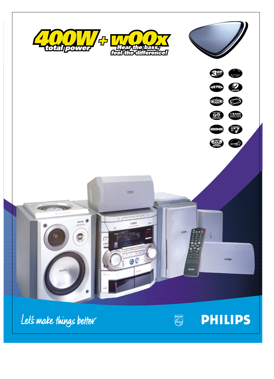 Philips FWP880 User Manual | 2 pages