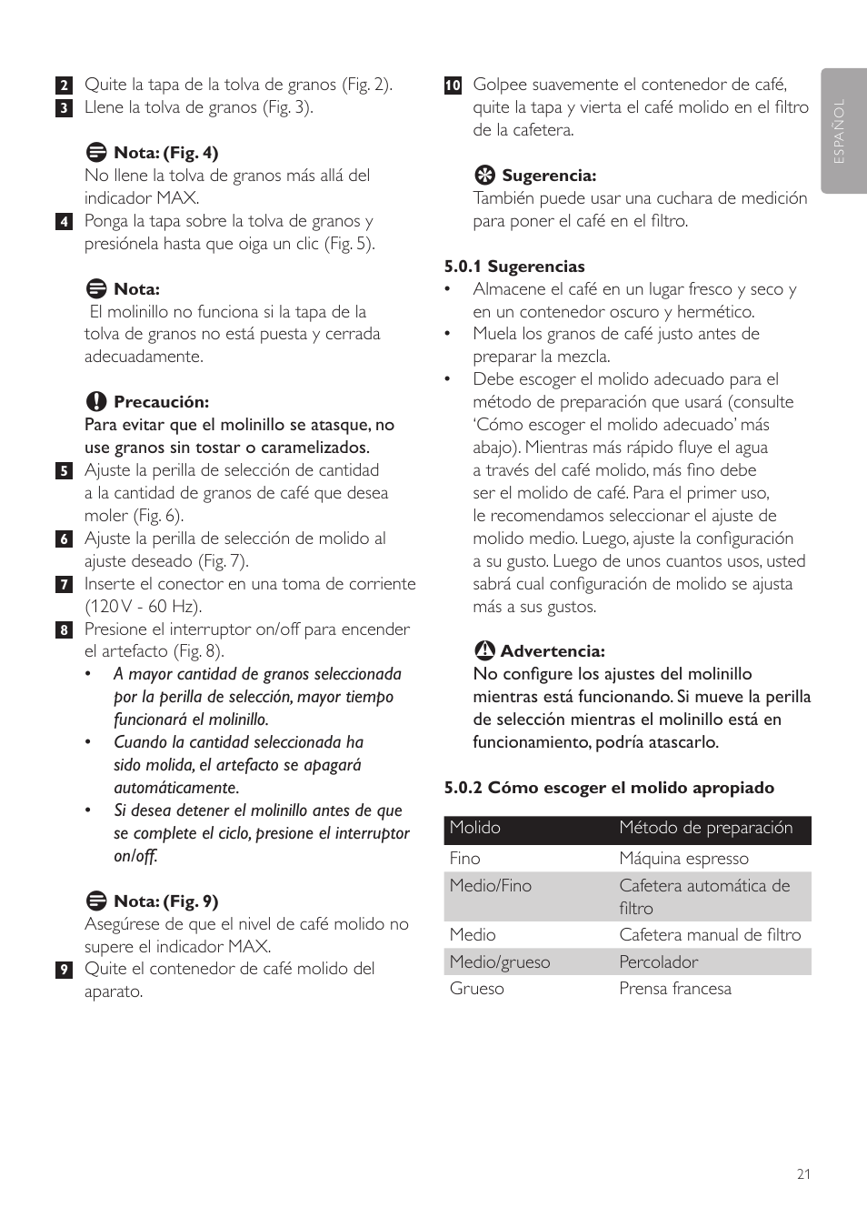 Philips CA6805-47 User Manual | Page 21 / 28