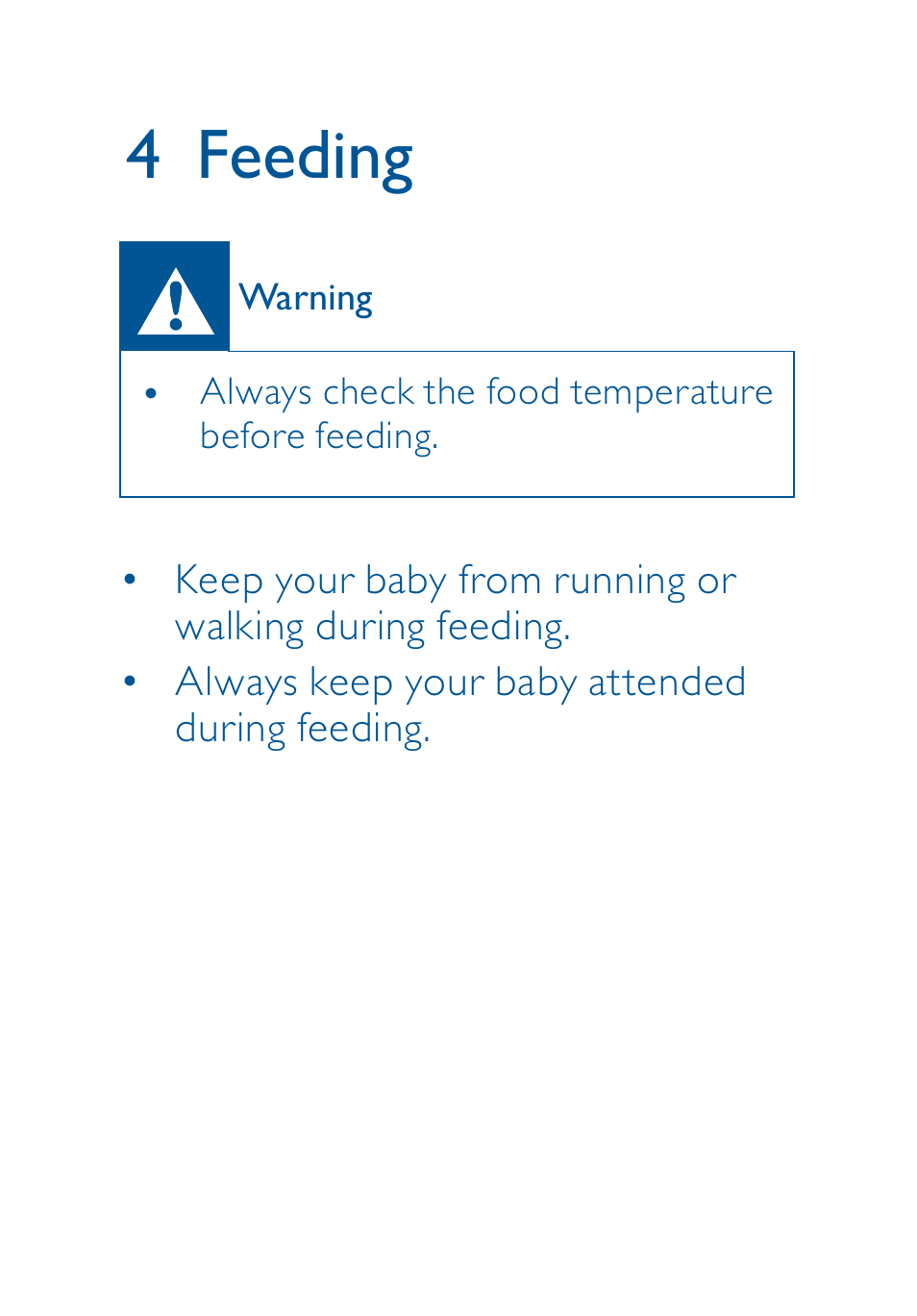 4 feeding | Philips AVENT Toddler mealtime set 6m+ SCF716-00 BPA-Free User Manual | Page 16 / 18