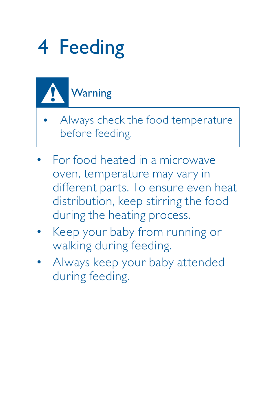 4 feeding | Philips AVENT Toddler mealtime set 6m+ SCF716-00 BPA-Free User Manual | Page 7 / 18