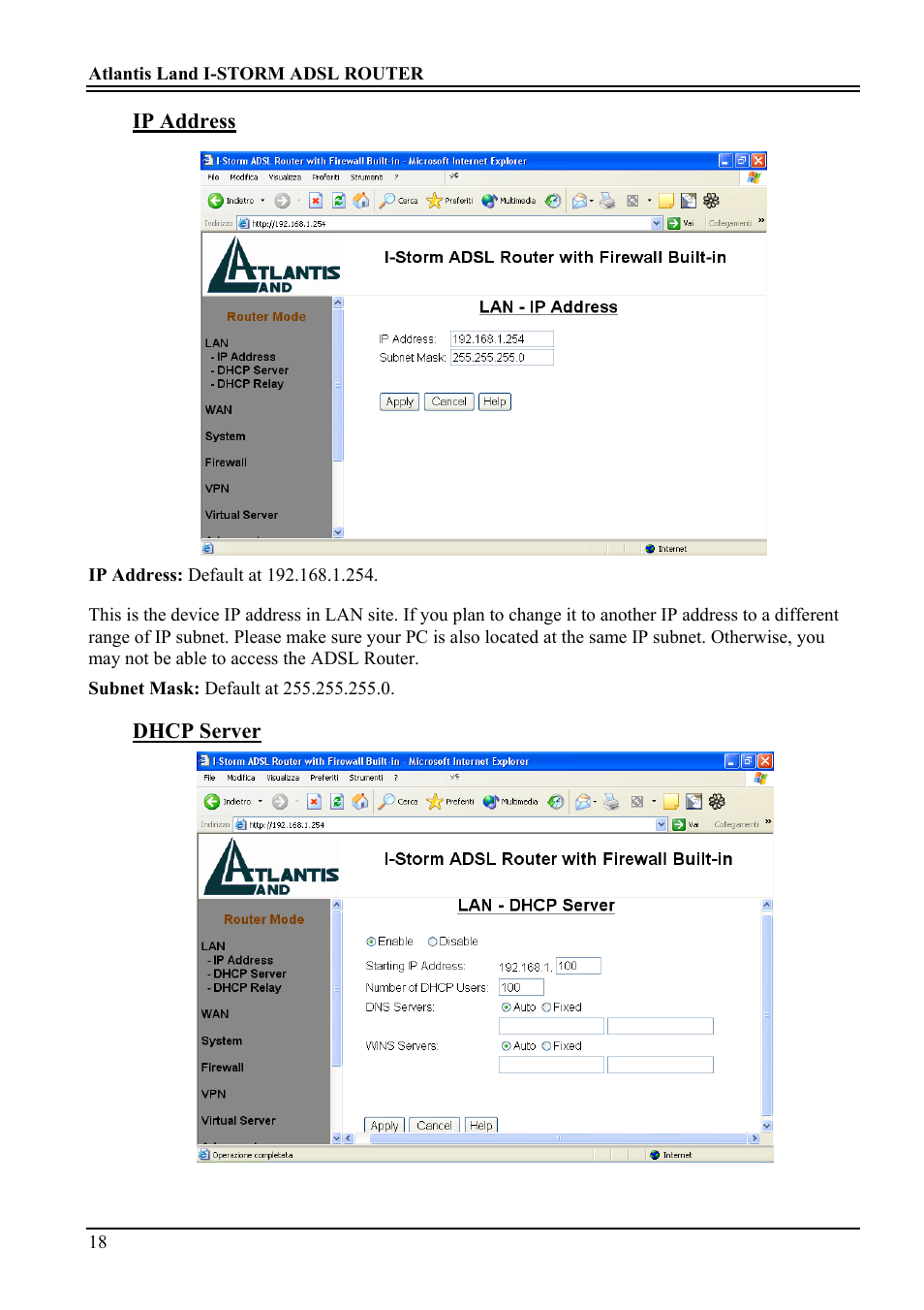 Atlantis Land A02-RA ME01 User Manual | Page 24 / 59