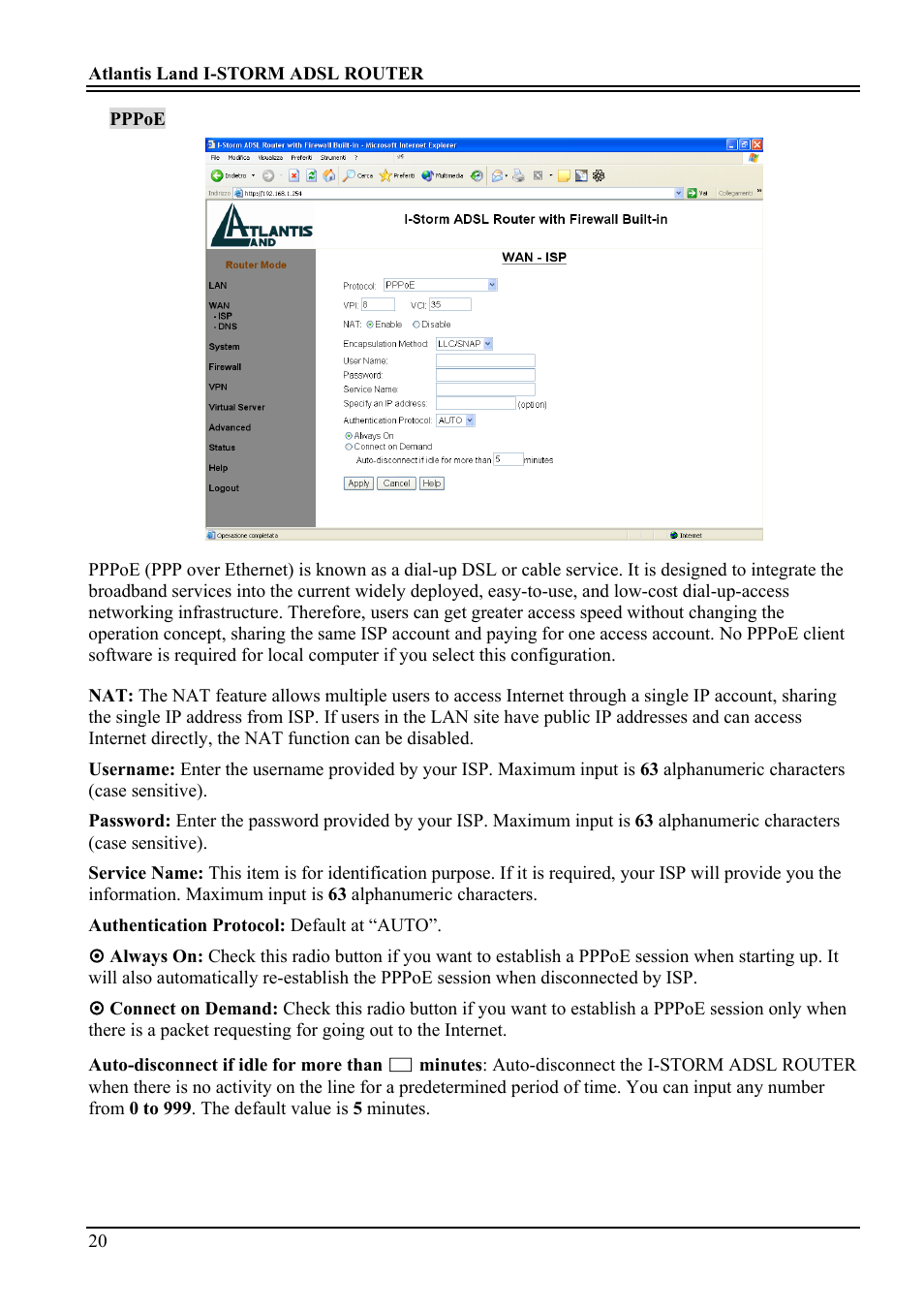 Atlantis Land A02-RA ME01 User Manual | Page 26 / 59