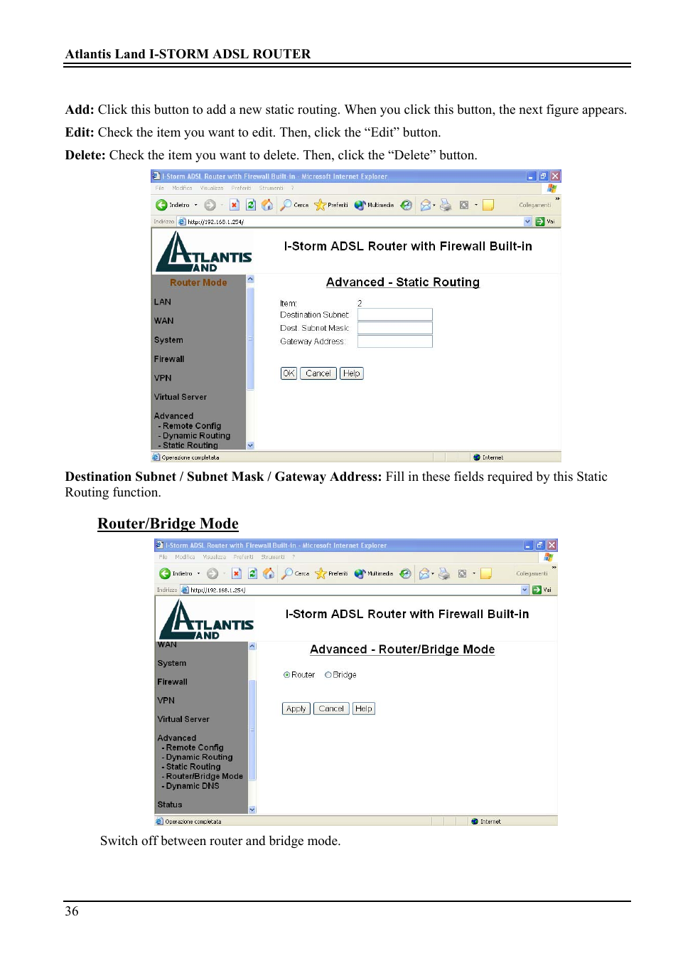 Atlantis Land A02-RA ME01 User Manual | Page 42 / 59