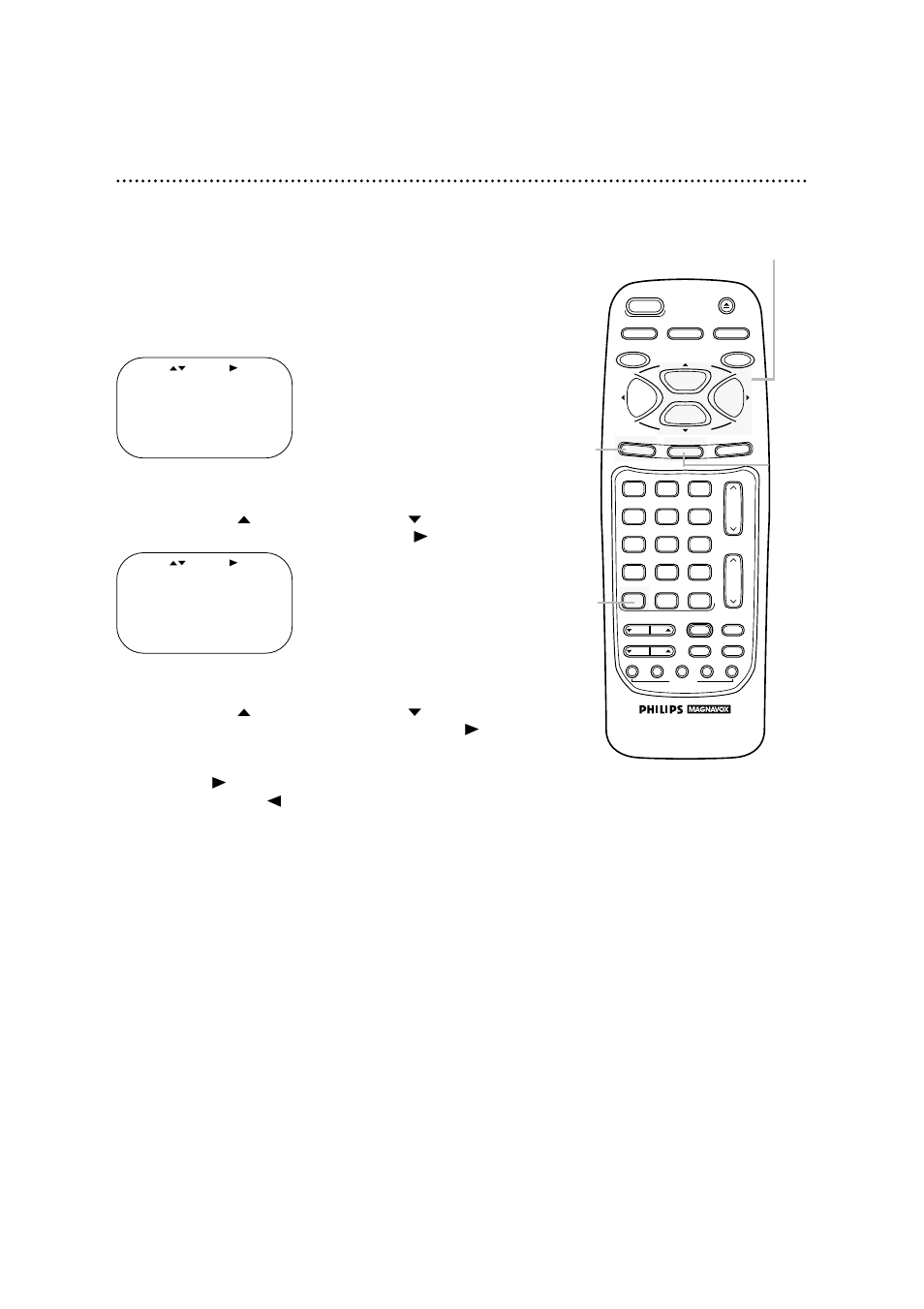 14 automatic channel setup (cont’d) | Philips VRA471AT99 User Manual | Page 14 / 64