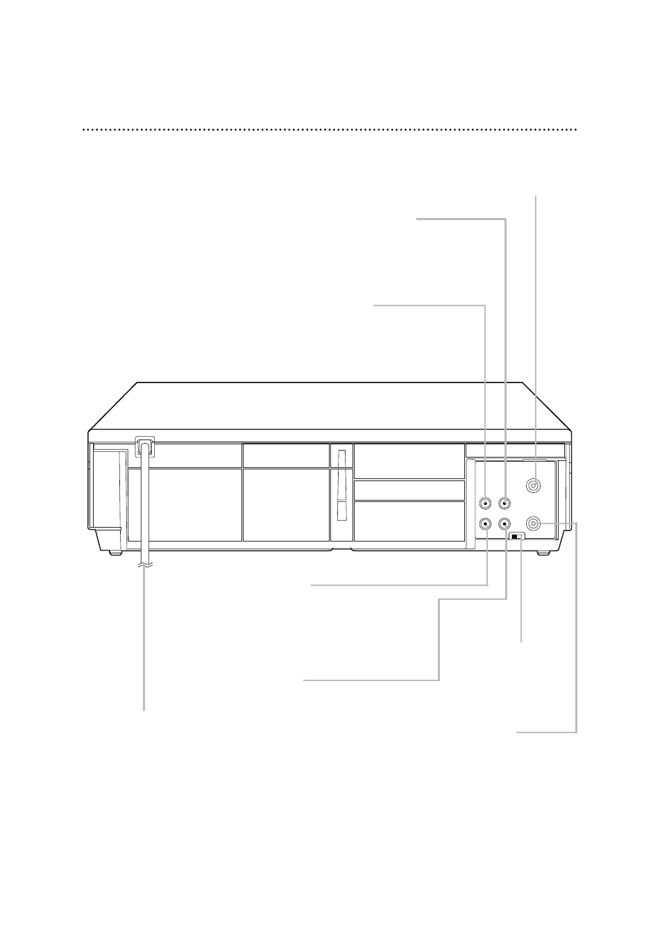 Rear panel 29 | Philips VRA471AT99 User Manual | Page 29 / 64