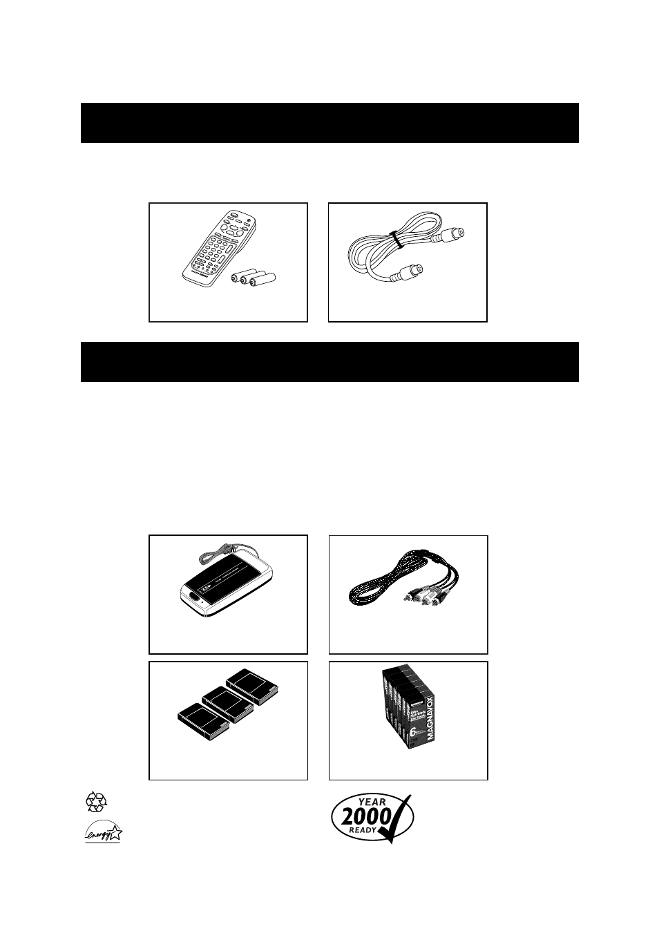 Upplied, Ccessories, Ptional | Philips VRA471AT99 User Manual | Page 64 / 64