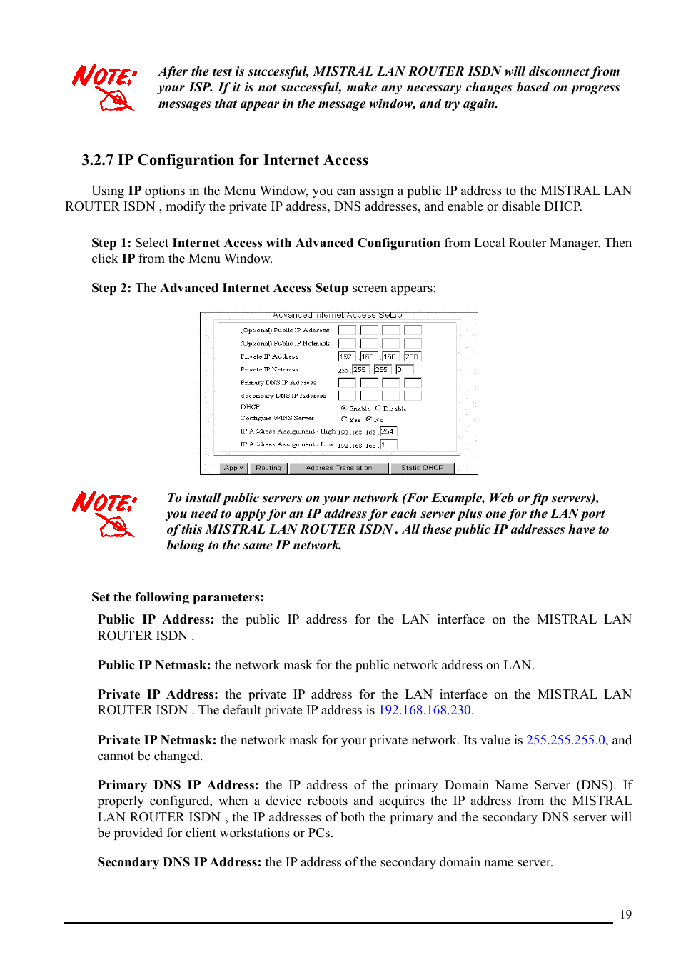 7 ip configuration for internet access | Atlantis Land A02-RI_M02 User Manual | Page 22 / 43