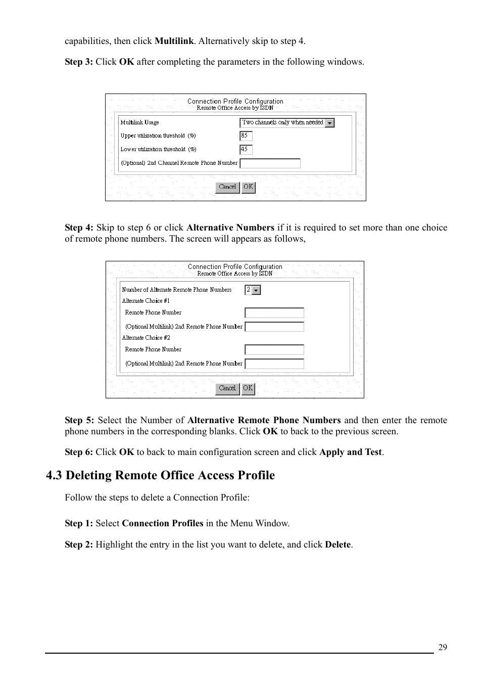 3 deleting remote office access profile | Atlantis Land A02-RI_M02 User Manual | Page 31 / 43