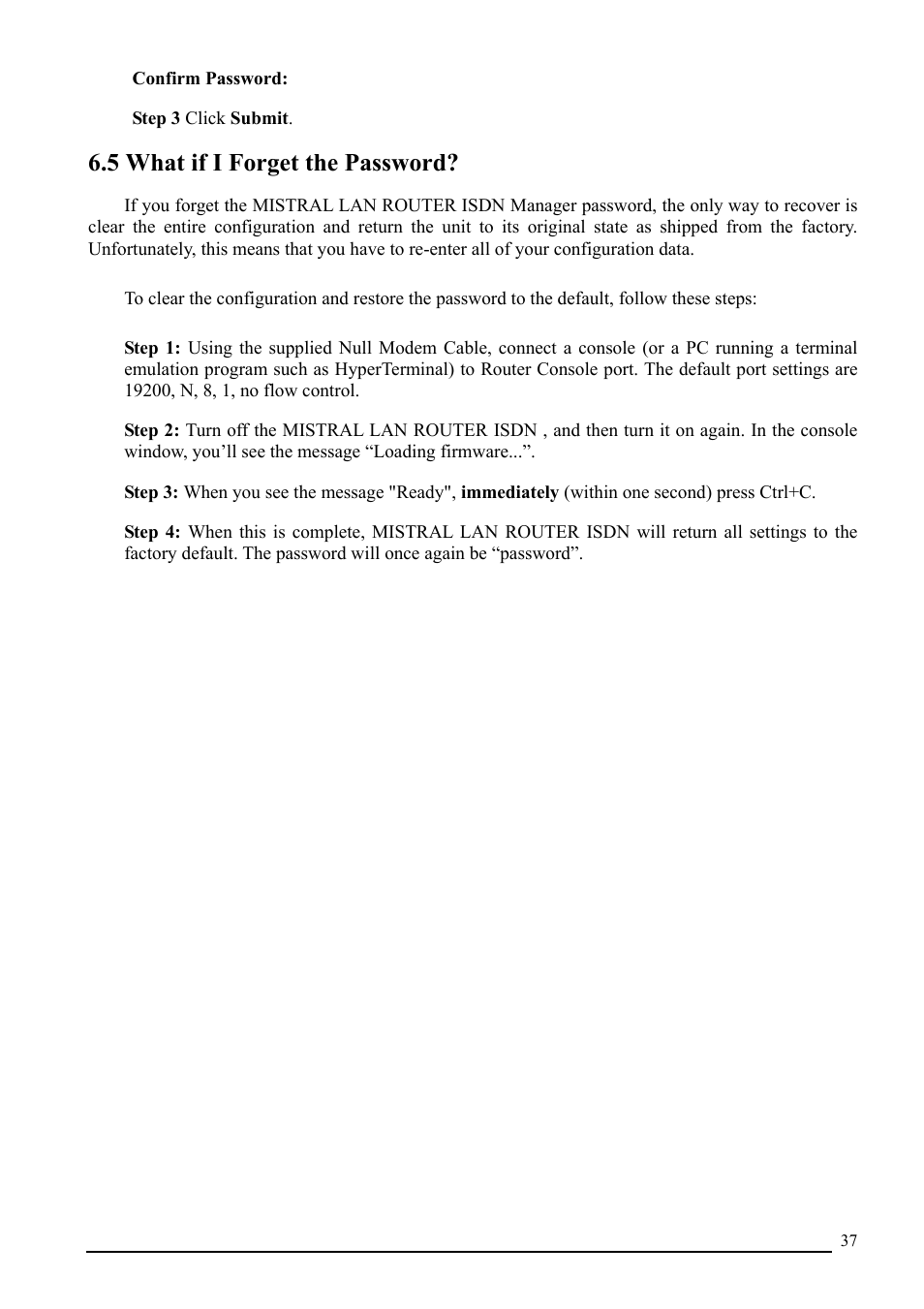 5 what if i forget the password | Atlantis Land A02-RI_M02 User Manual | Page 38 / 43