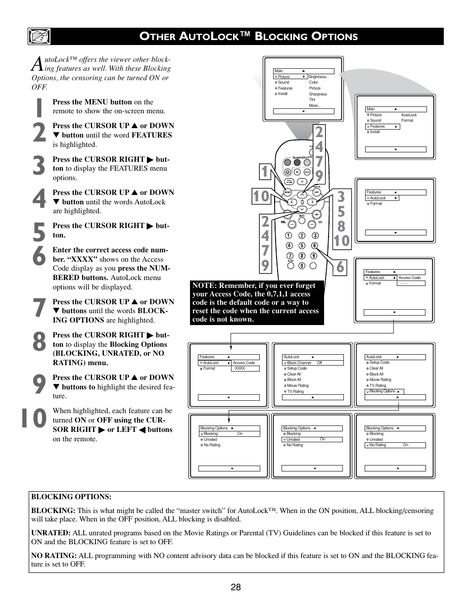 Philips 25PT533S-17 User Manual | Page 28 / 40