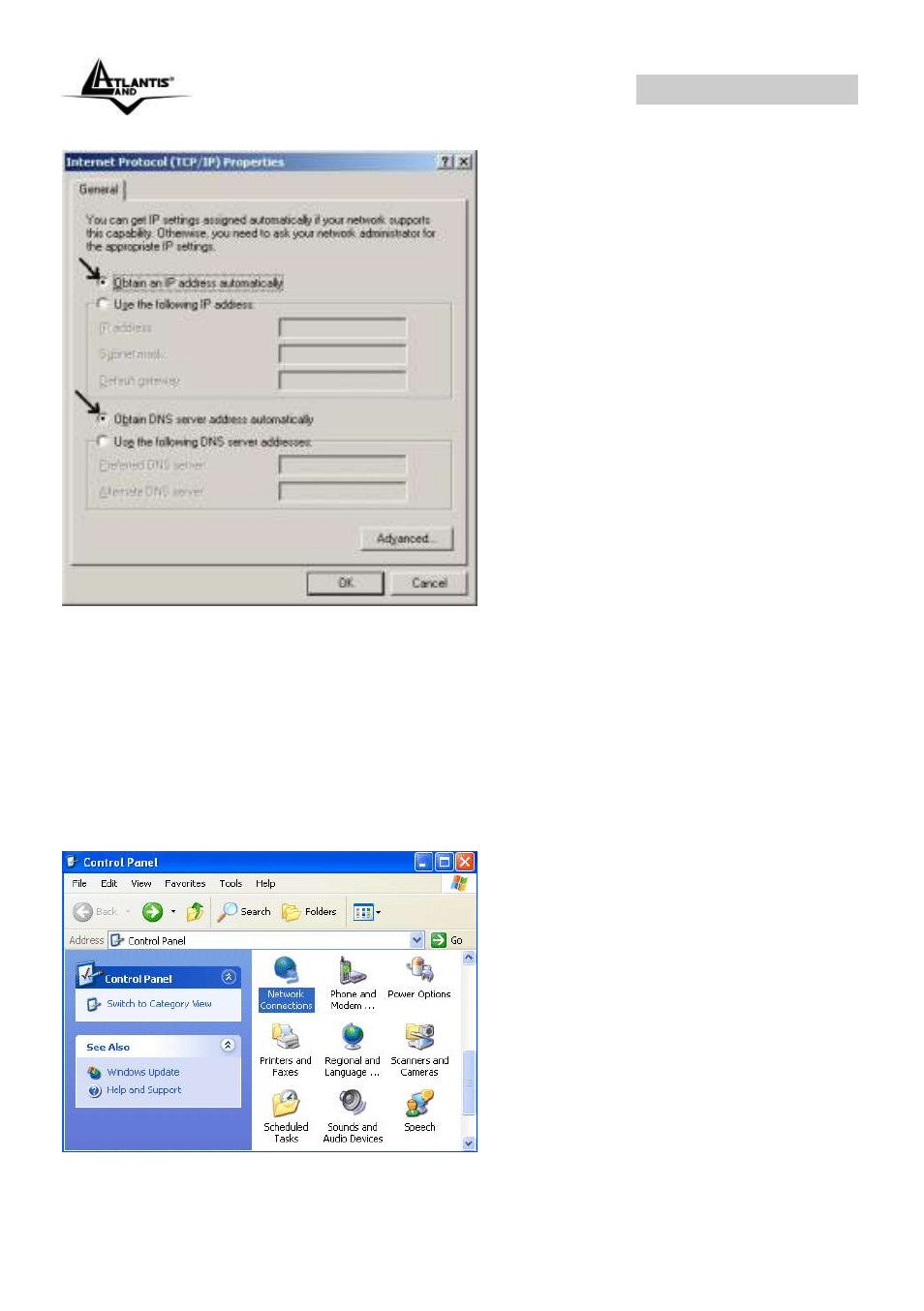 4 configuring pc for windows xp, Webshare 144wn | Atlantis Land A02-RA144-W300N User Manual | Page 26 / 103