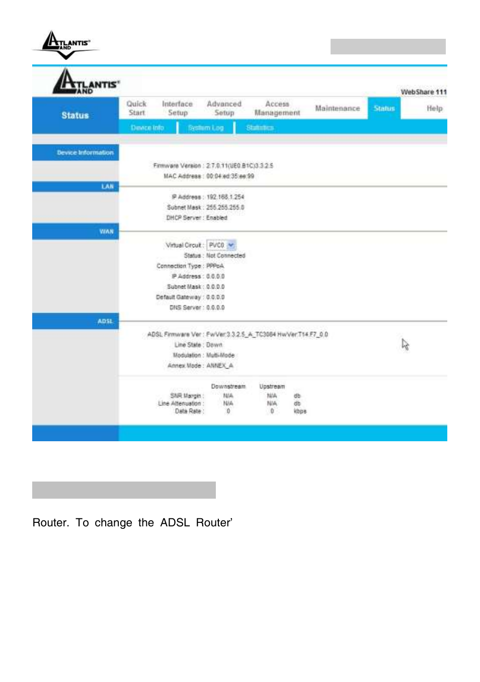7 configuring password, Webshare 144wn | Atlantis Land A02-RA144-W300N User Manual | Page 34 / 103