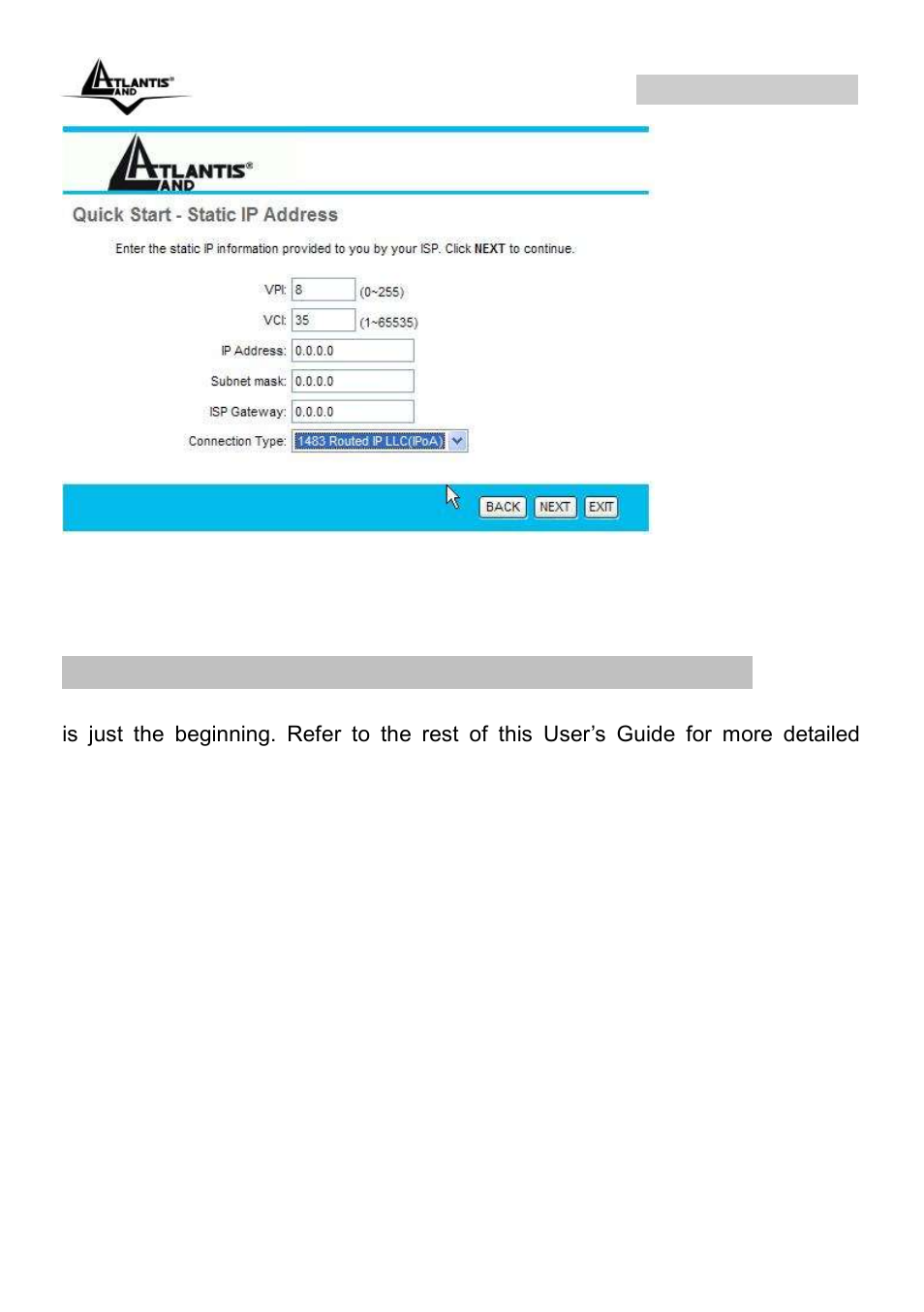6 wizard setup configuration: connection tests | Atlantis Land A02-RA144-W300N User Manual | Page 40 / 103