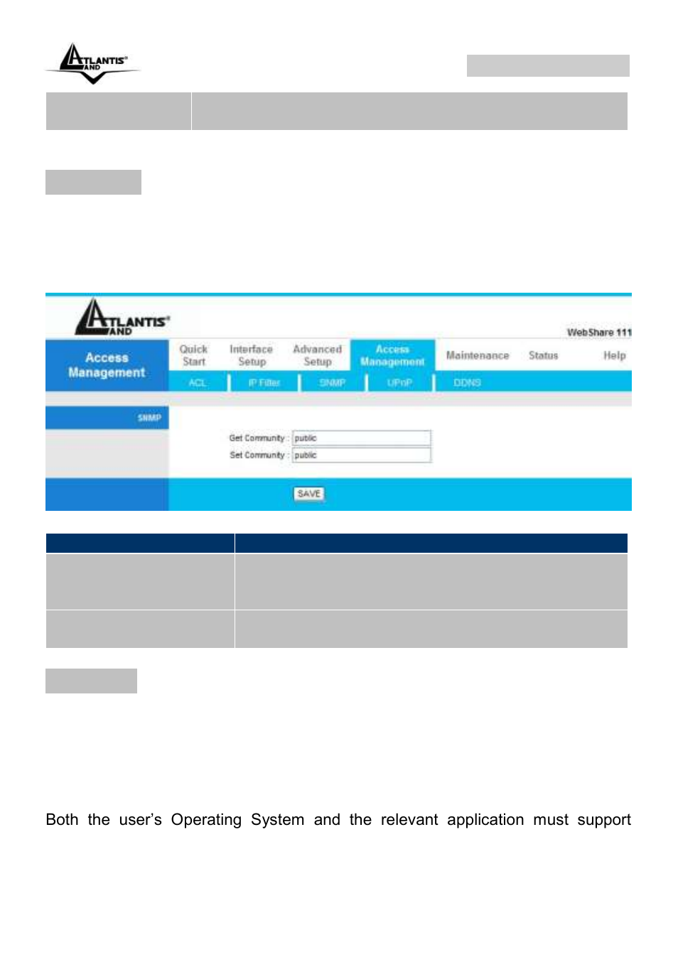 3 snmp, 4 upnp, Webshare 144wn | Atlantis Land A02-RA144-W300N User Manual | Page 72 / 103