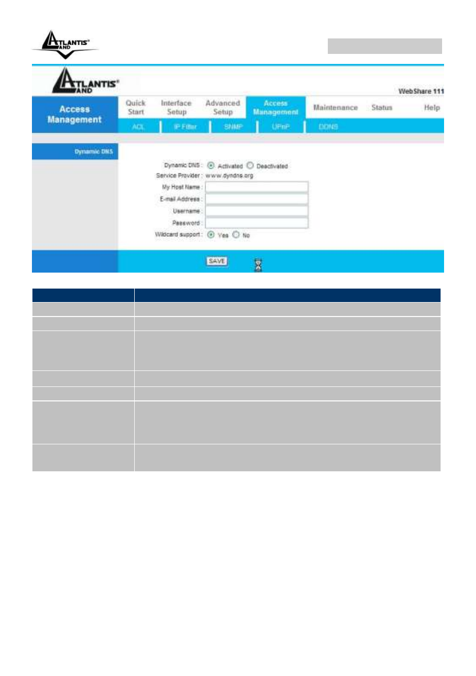 Webshare 144wn | Atlantis Land A02-RA144-W300N User Manual | Page 74 / 103