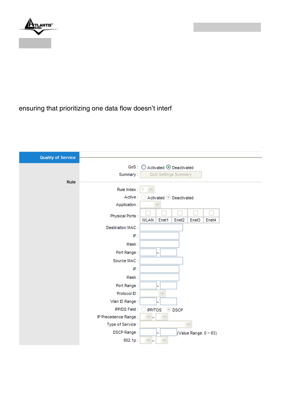 3 qos, Webshare 144wn | Atlantis Land A02-RA144-W300N User Manual | Page 80 / 103