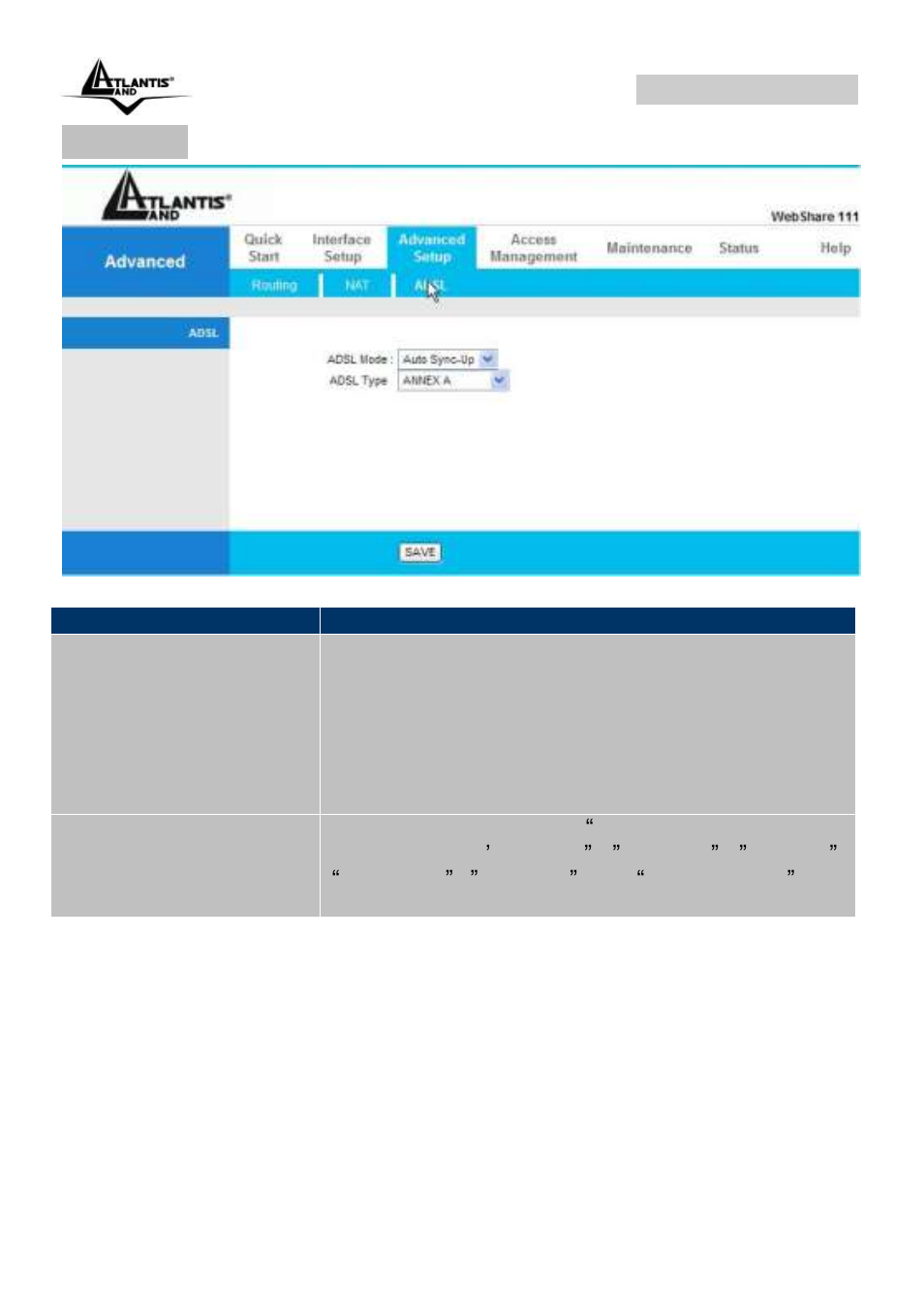 4 adsl, Webshare 144wn | Atlantis Land A02-RA144-W300N User Manual | Page 83 / 103