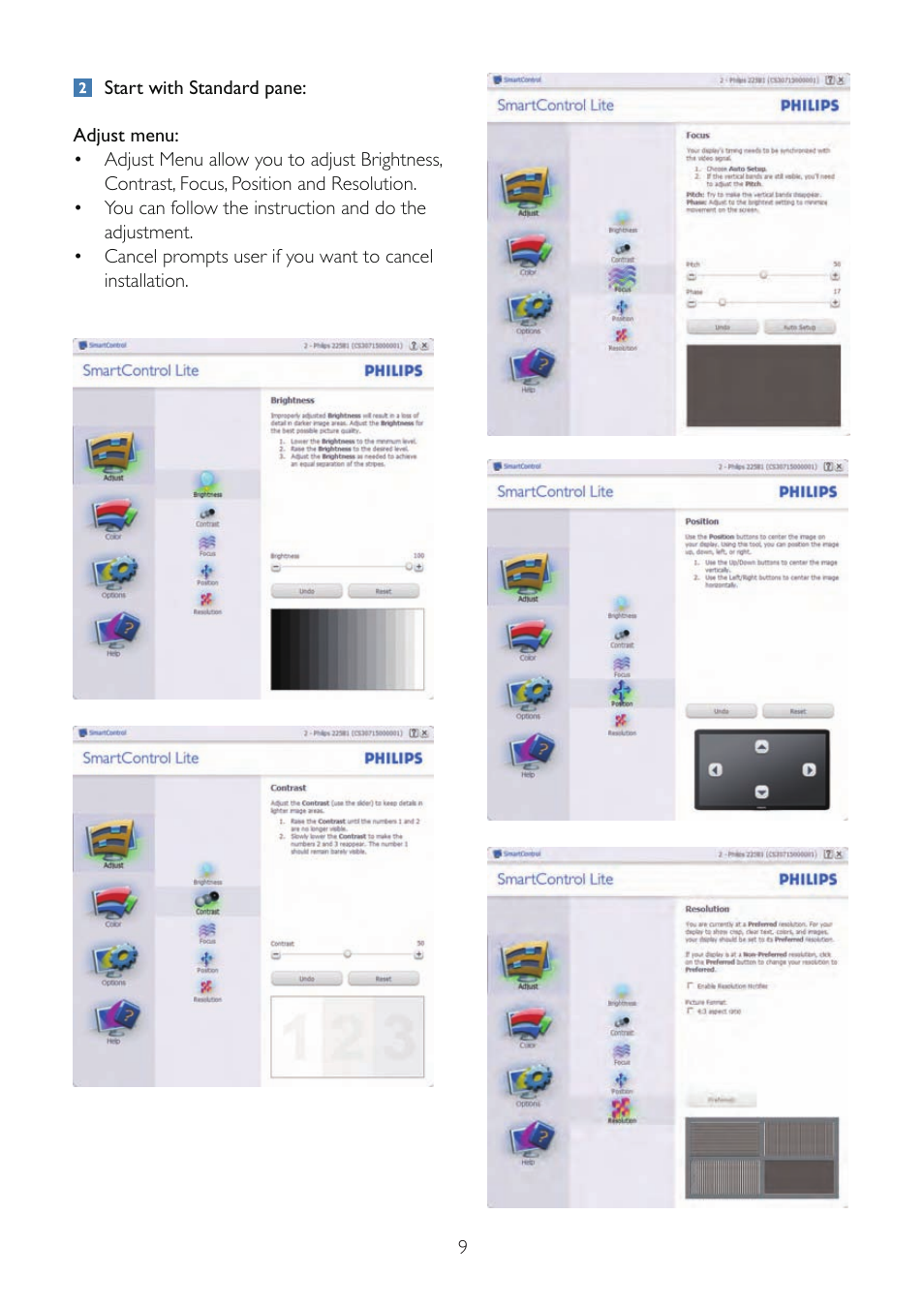 Philips 221V2SB-00 User Manual | Page 11 / 47