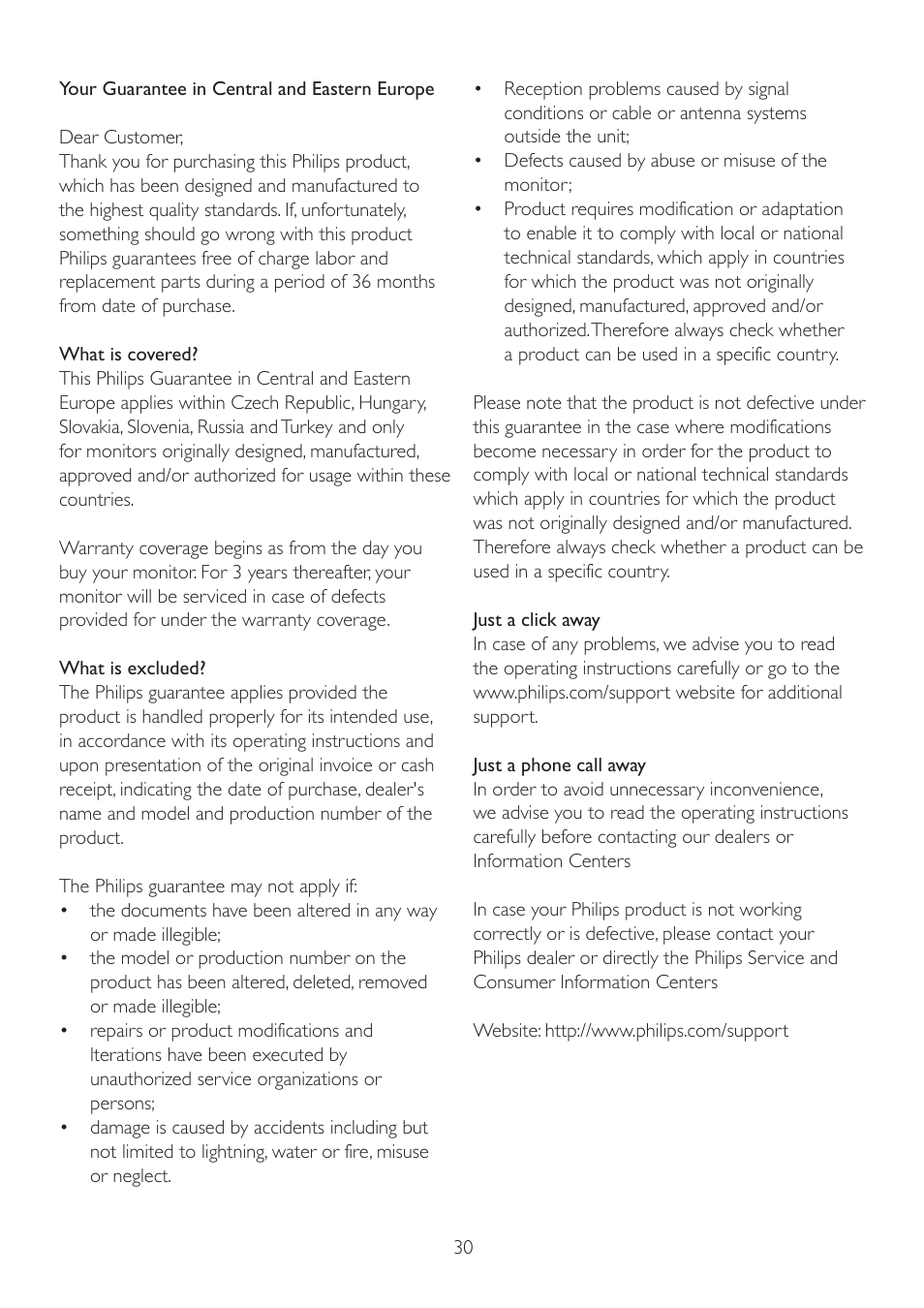 Philips 221V2SB-00 User Manual | Page 32 / 47