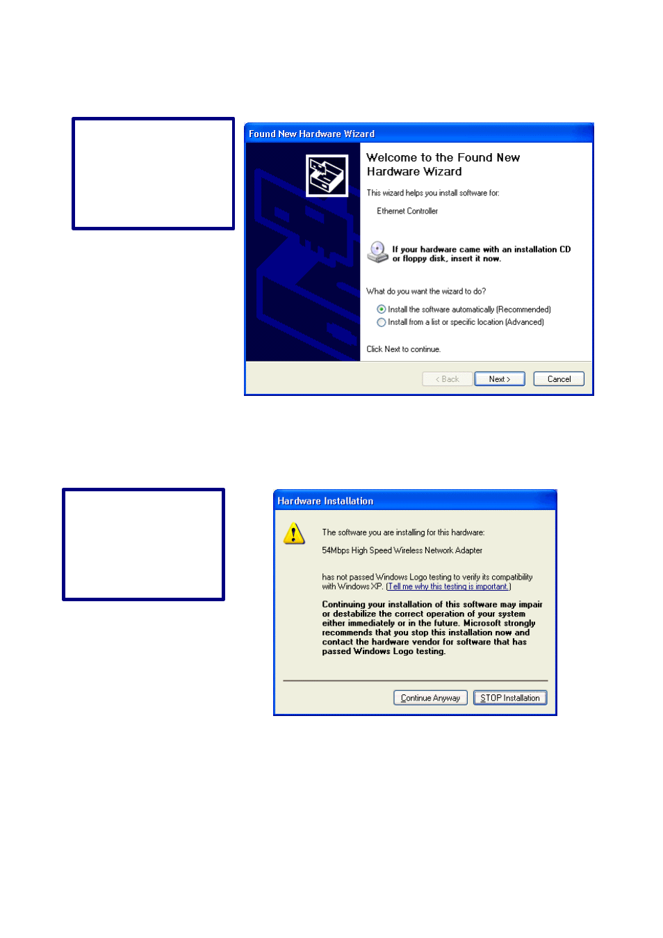 Atlantis Land 54Mbps Wireless Network PCMCIA Adapter User Manual | Page 4 / 5