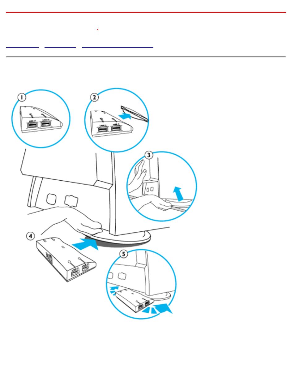 Usb hub (optional feature), Pcuh411 usb hub (option) | Philips 107B3098 User Manual | Page 72 / 104