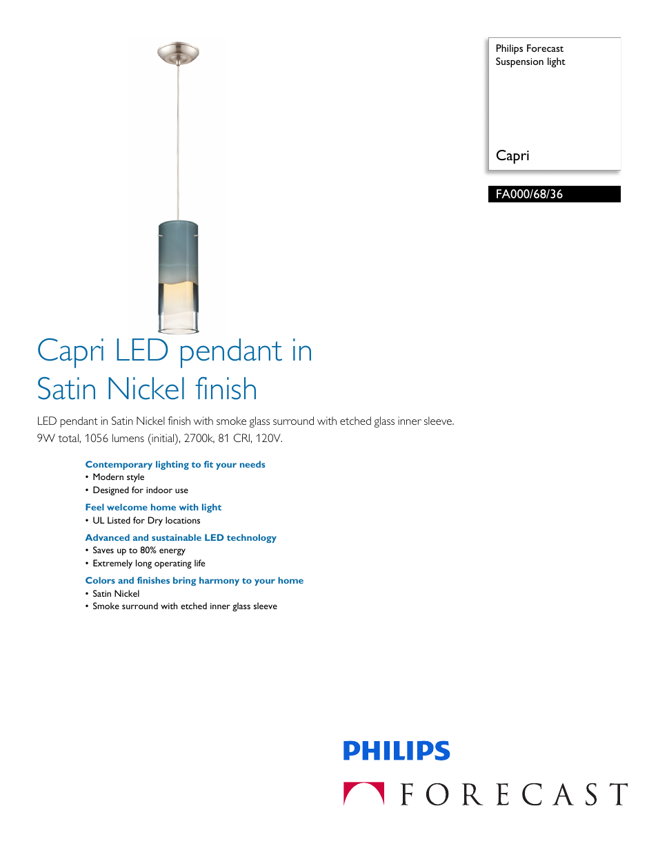 Philips FA0006836 User Manual | 2 pages