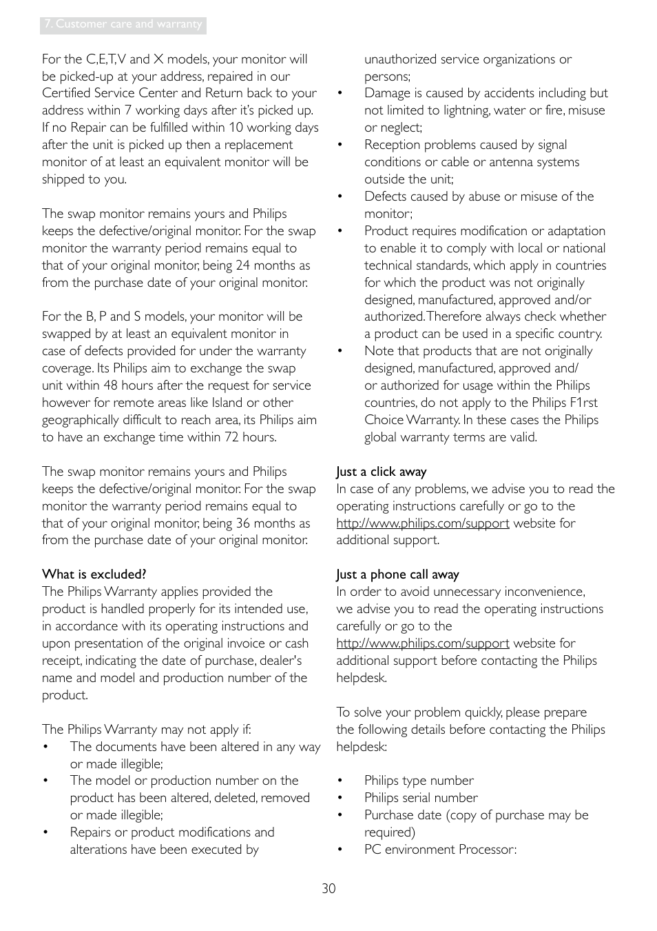 Philips 196E3LSB-27 User Manual | Page 32 / 50