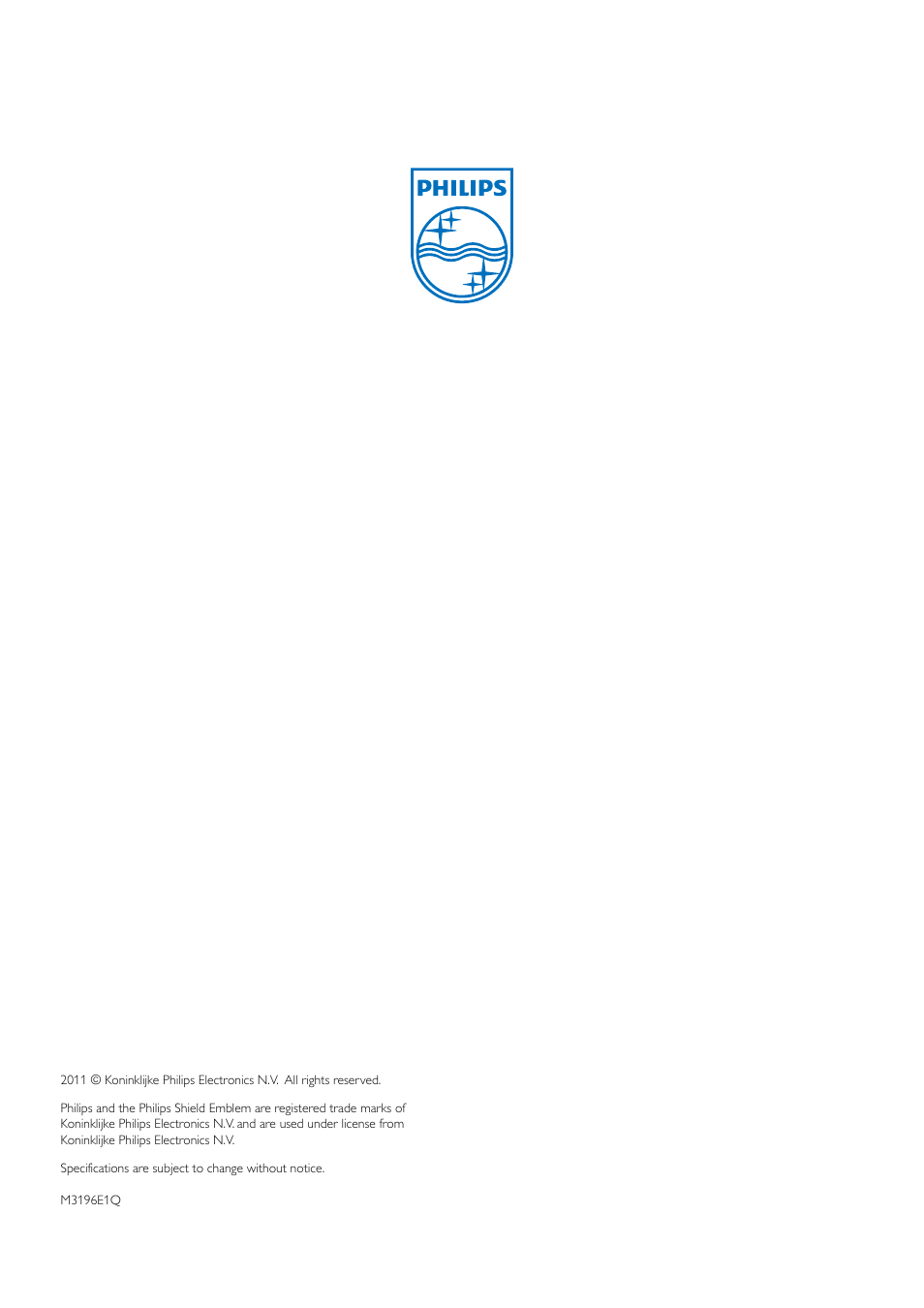Philips 196E3LSB-27 User Manual | Page 50 / 50