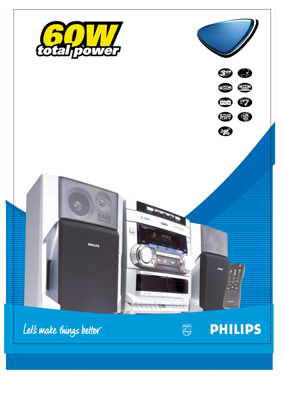 Philips FWC250 User Manual | 2 pages