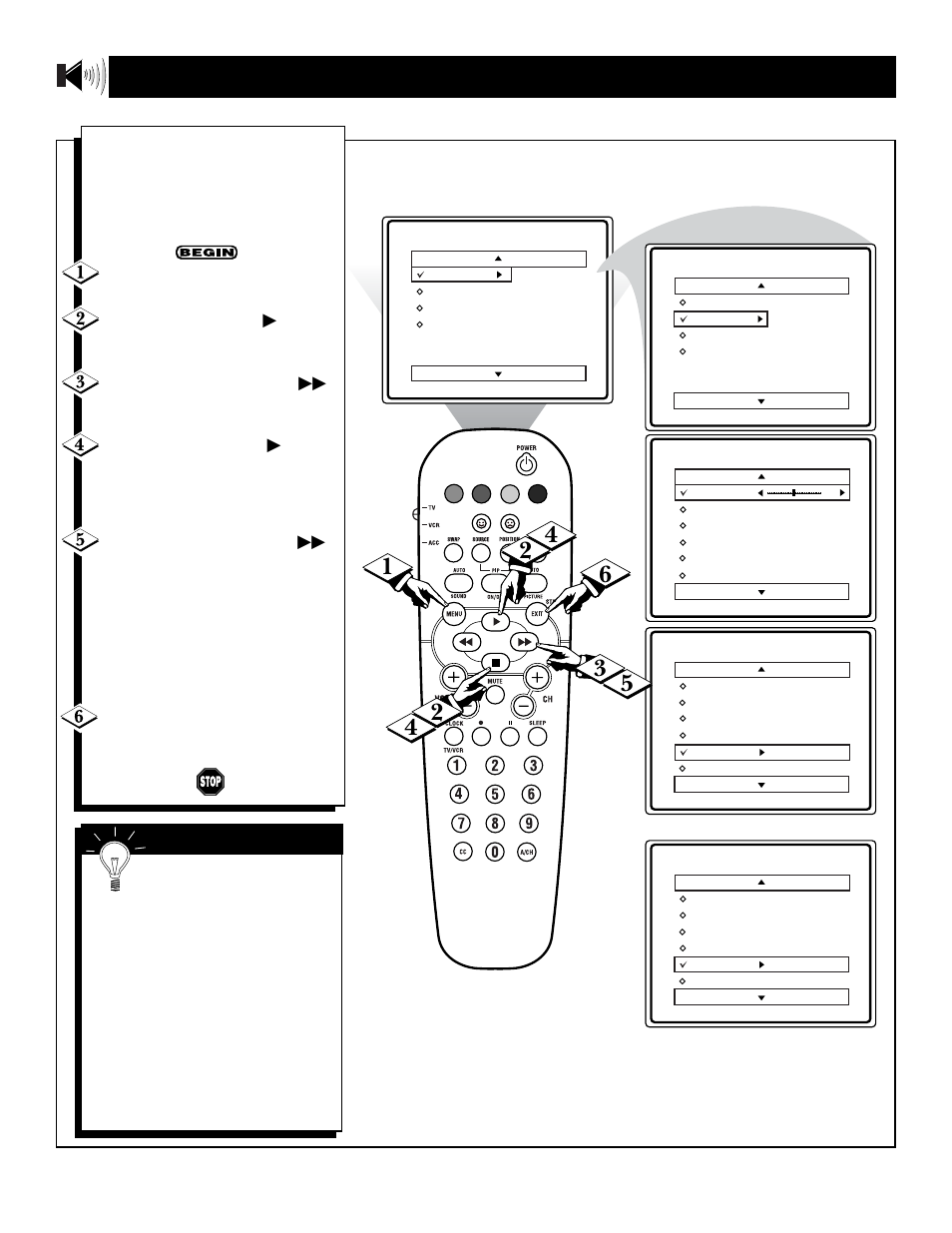 Etting the, Ncredible, Urround | Ontrol | Philips 32PS61S User Manual | Page 10 / 48