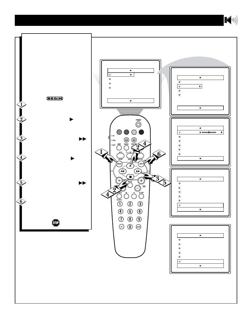 Sap (s, Etting the, Econdary | Udio, Rograms | Philips 32PS61S User Manual | Page 11 / 48