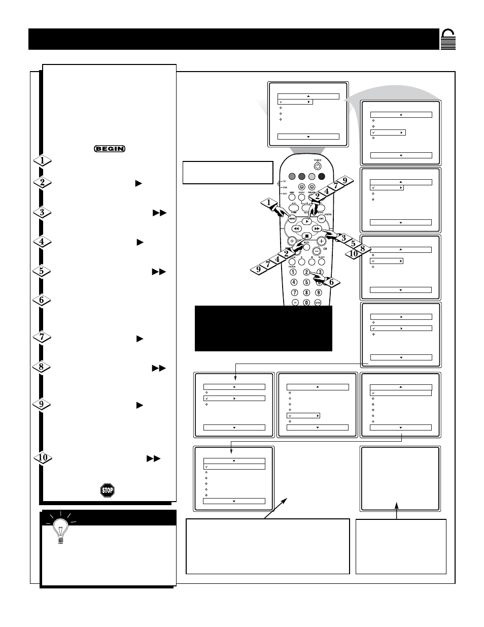 Locking, Rogramming, Ased on | Ovie, Atings | Philips 32PS61S User Manual | Page 19 / 48