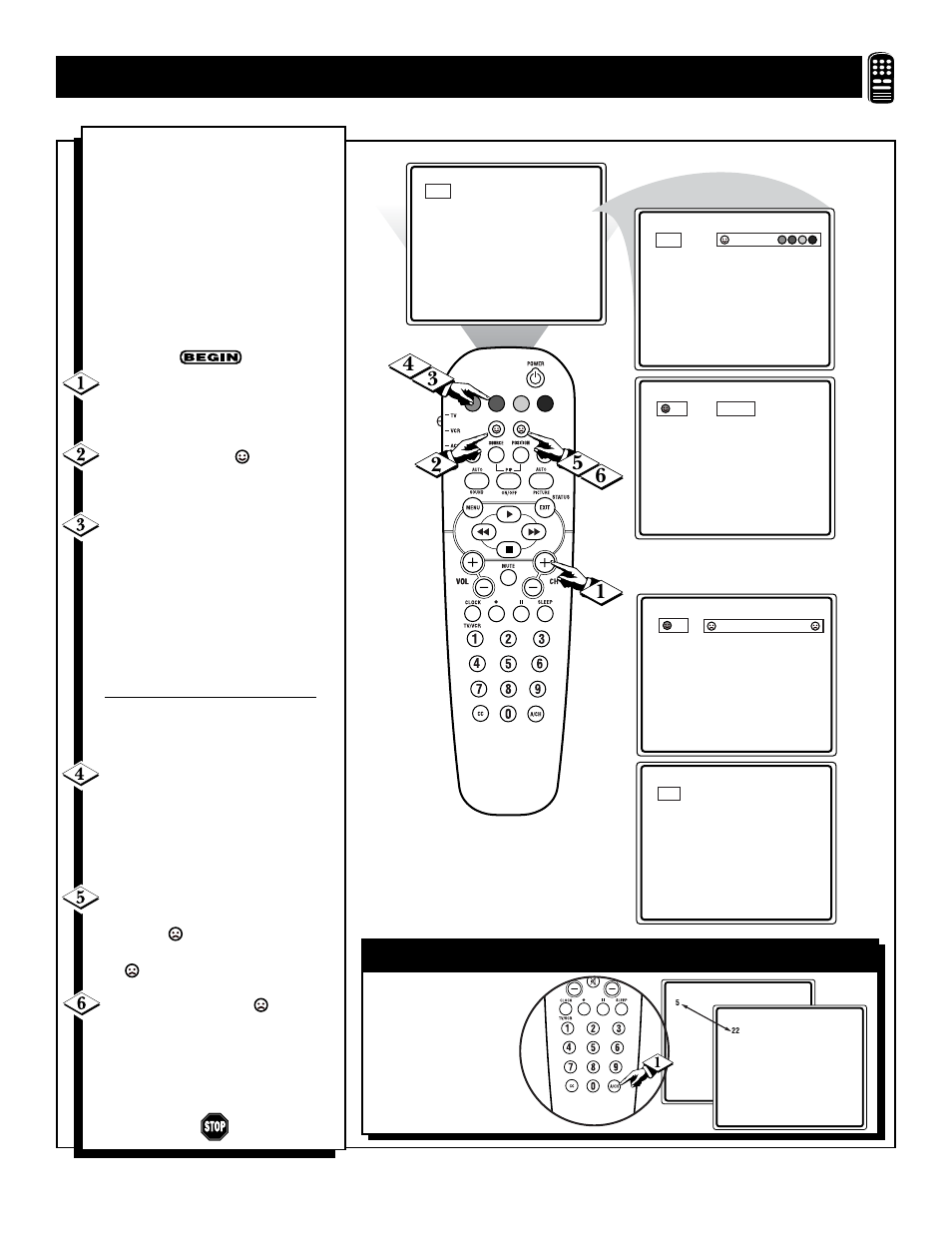 Sing the, Uadra, Uttons | Philips 32PS61S User Manual | Page 31 / 48