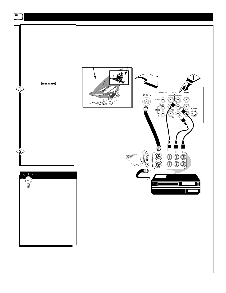 Pip c, Asic, Onnection | Philips 32PS61S User Manual | Page 40 / 48