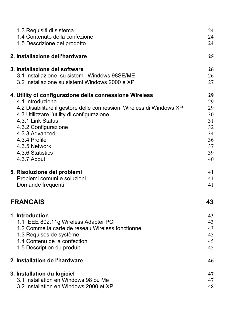 Atlantis Land A02-PCI-W54 User Manual | Page 6 / 72