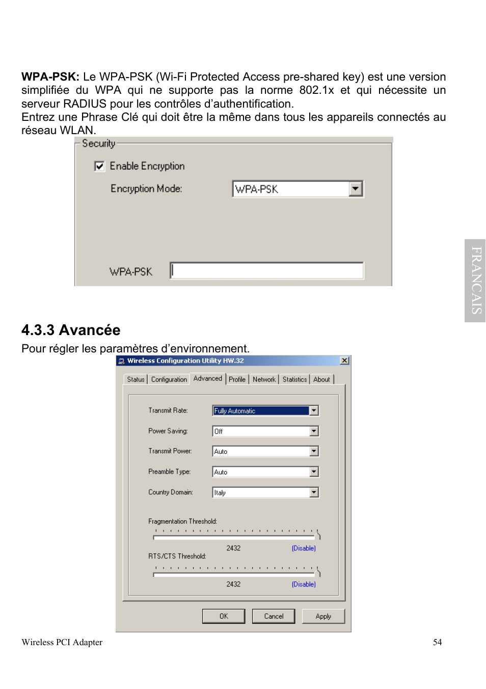Atlantis Land A02-PCI-W54 User Manual | Page 61 / 72