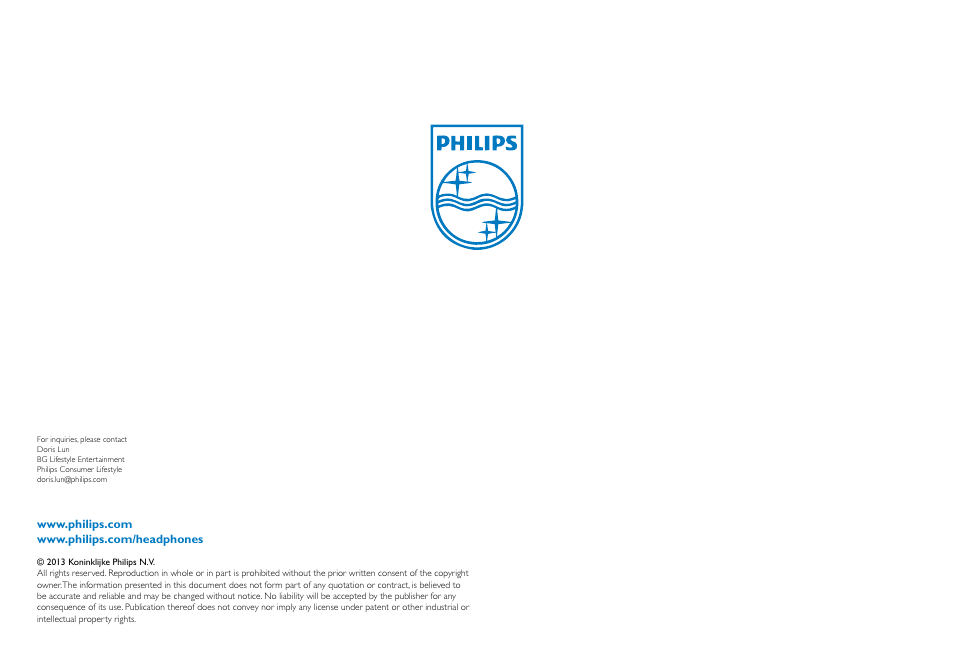 Philips DS9830W-37 User Manual | Page 36 / 36