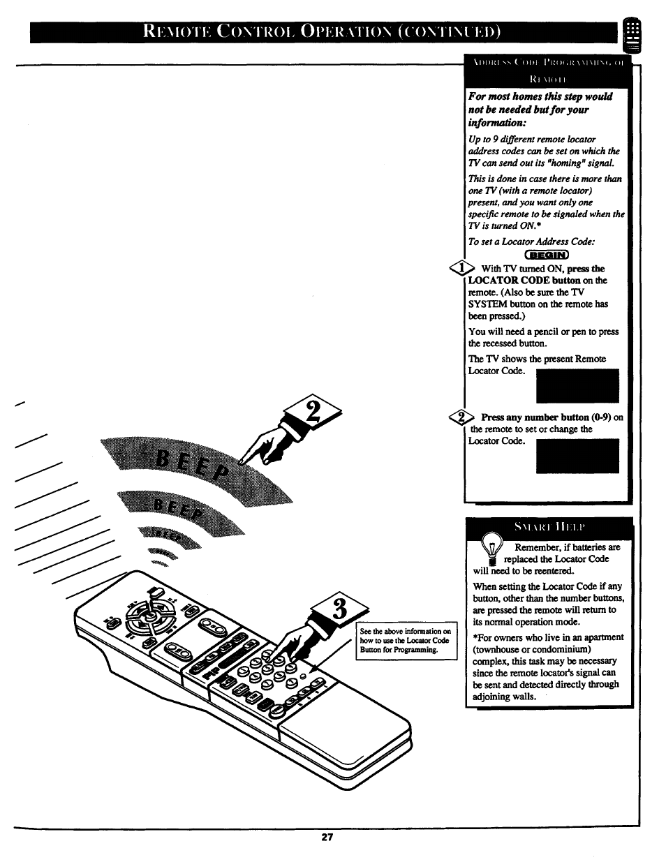 Rkmo i k com rol opkration (com im kd), R o l o | Philips MX3290B User Manual | Page 27 / 48