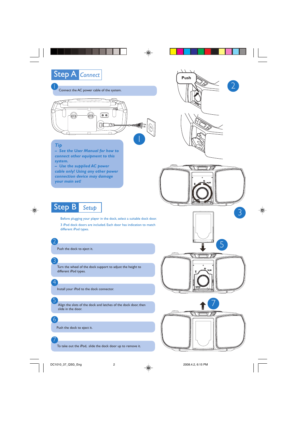 Philips DC1010-37B User Manual | Page 2 / 2