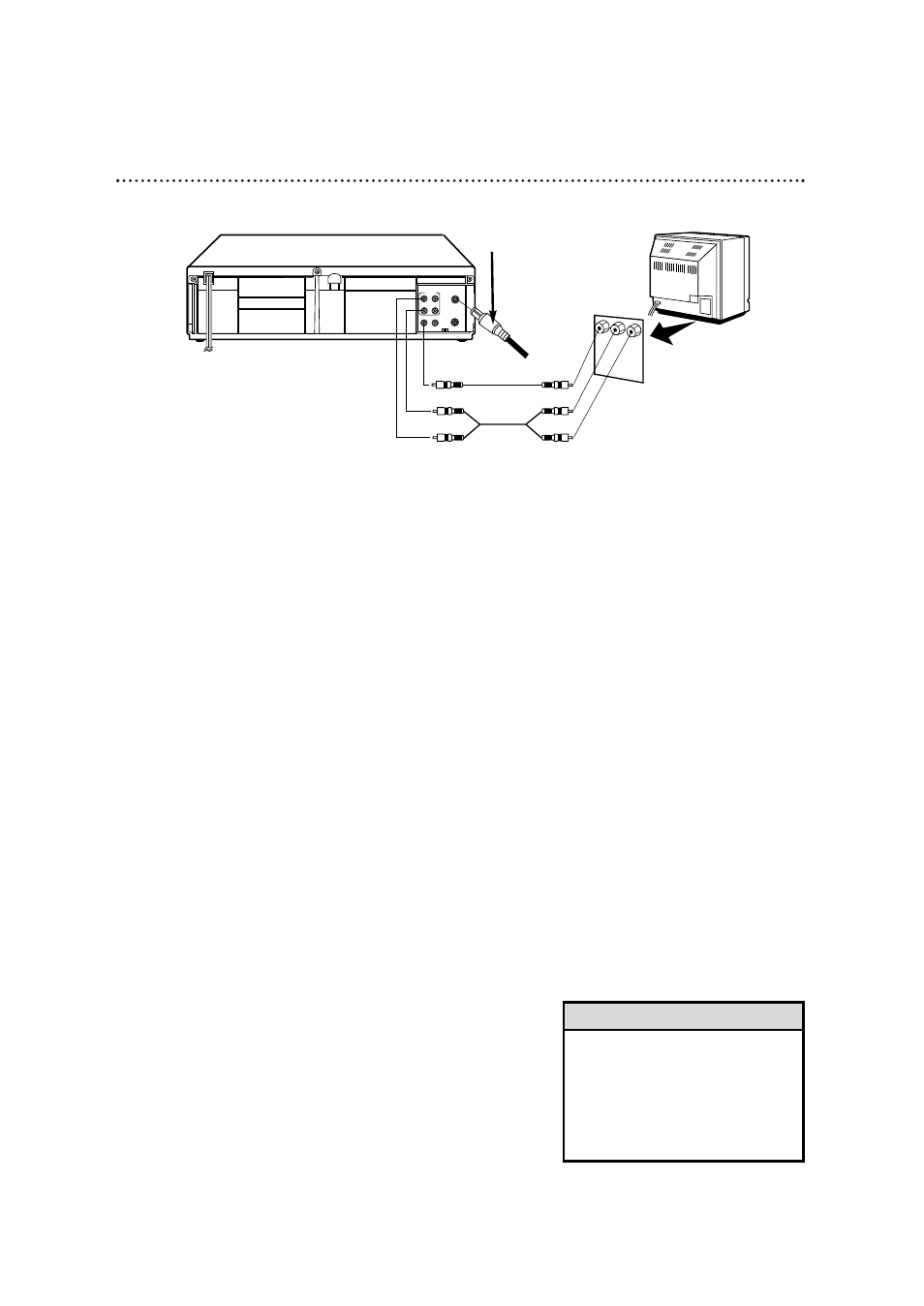 10 hookups with a stereo tv | Philips VRX362AT99 User Manual | Page 10 / 56