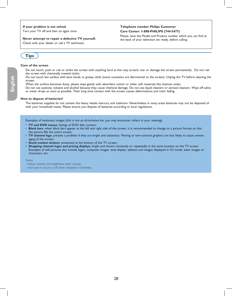 English française español | Philips 37PFL7332D-37 User Manual | Page 32 / 120