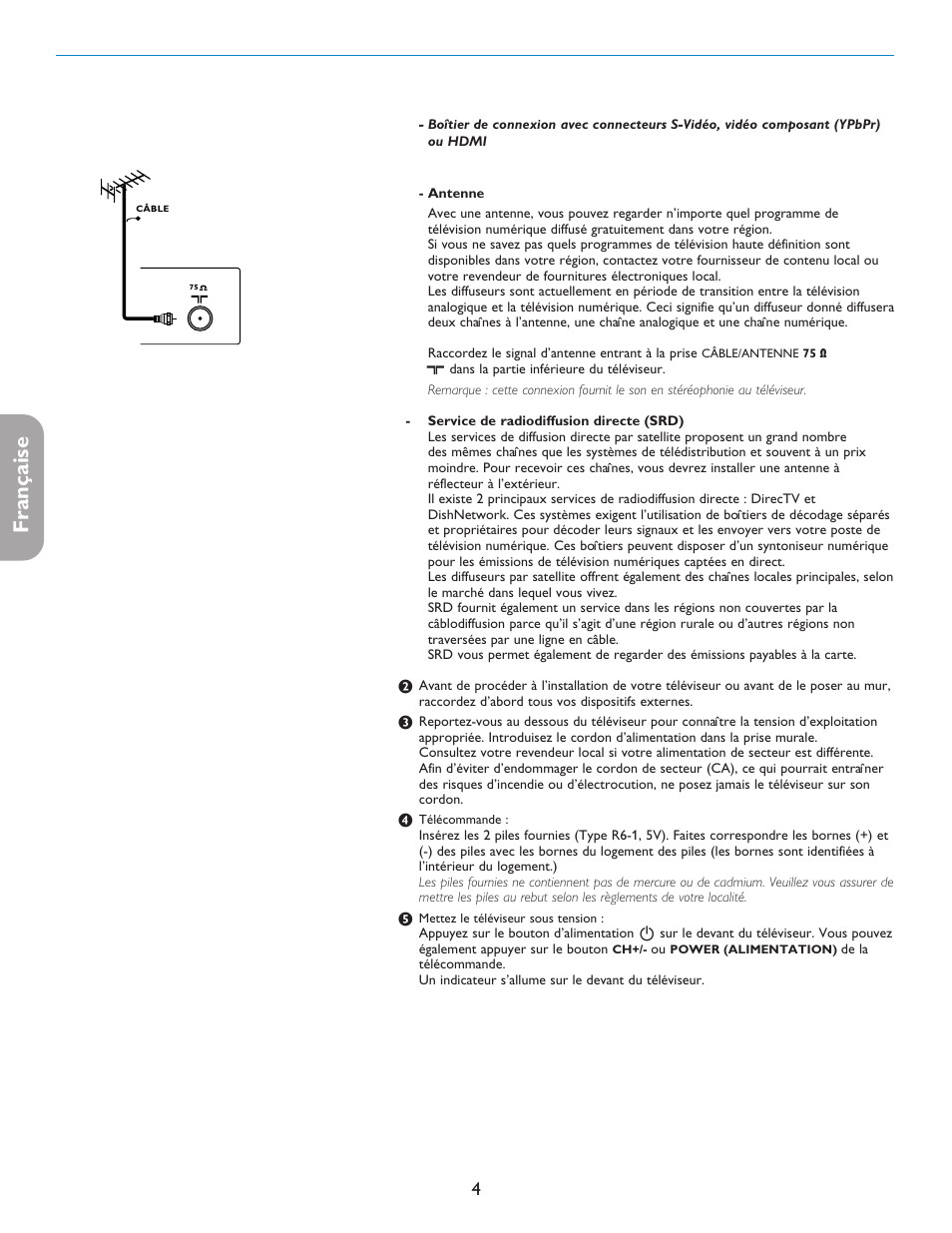 English française español | Philips 37PFL7332D-37 User Manual | Page 46 / 120