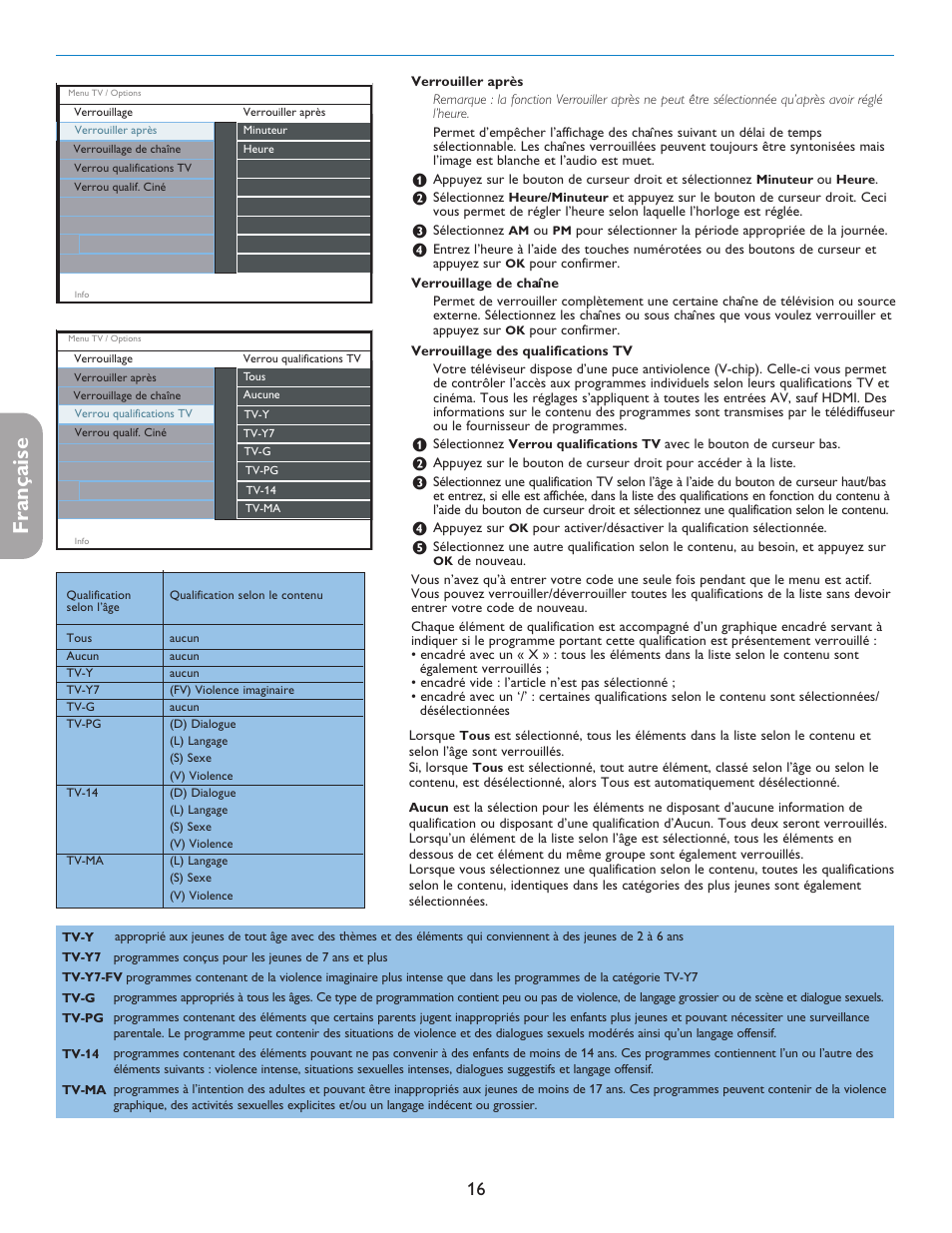 English française español | Philips 37PFL7332D-37 User Manual | Page 58 / 120